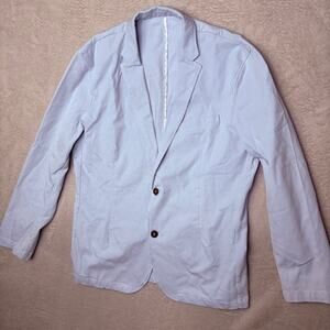 Mugsy Soft Stretch Blazer Jacket (Men’s L) – Lightweight Casual Sport Coat